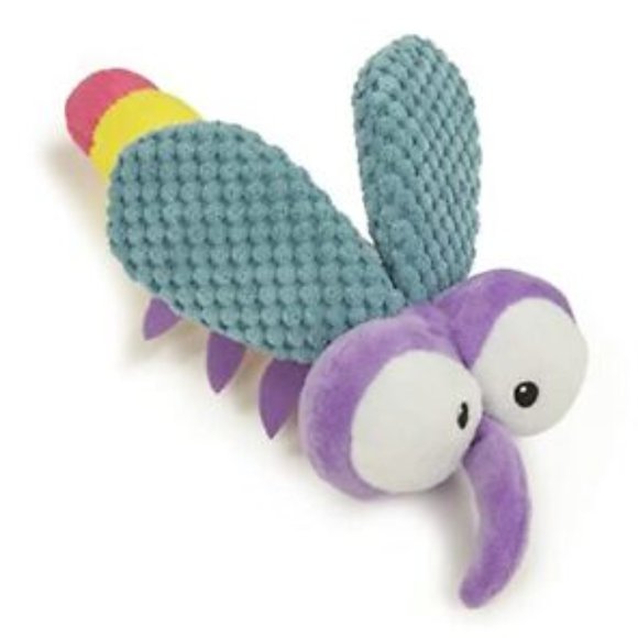 TrustyPup Other - TrustyPup Tough 'N Fun Mosquito Squeaker Plush Dog Toy Chew Guard Technology NWT
